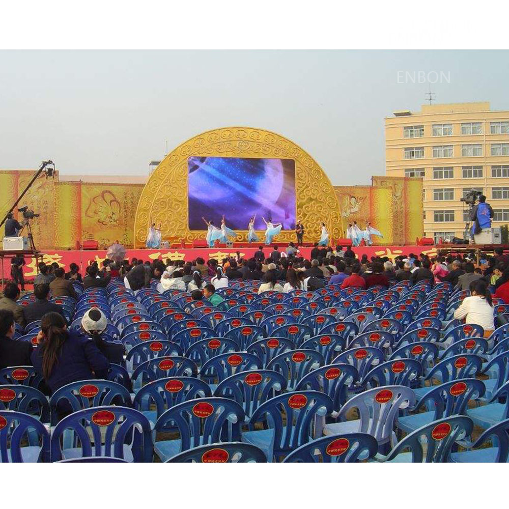P10 Outdoor Cheap Solution LED Display with 640x640mm Panel for AV Stages And Conferences